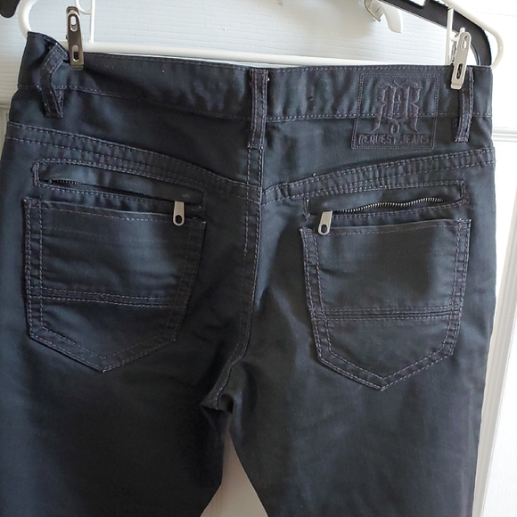 Vintage Men's Raw Denim Dressy STYLISH Jeans - Picture 1 of 8